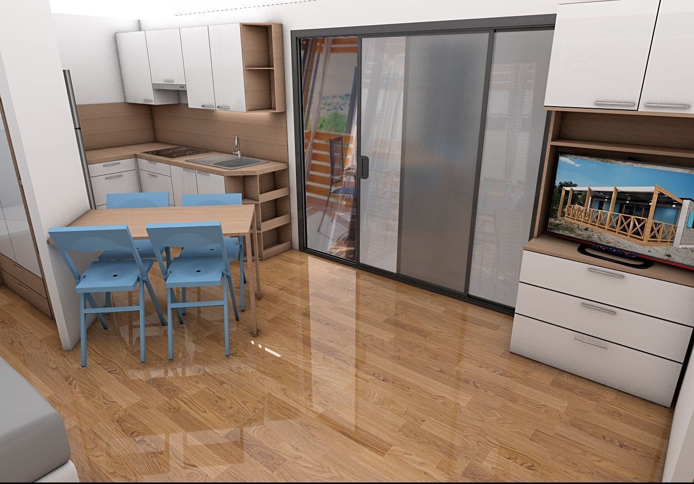 mobile home istriaMOD by damijan koprivc Low-poly 3D model_5