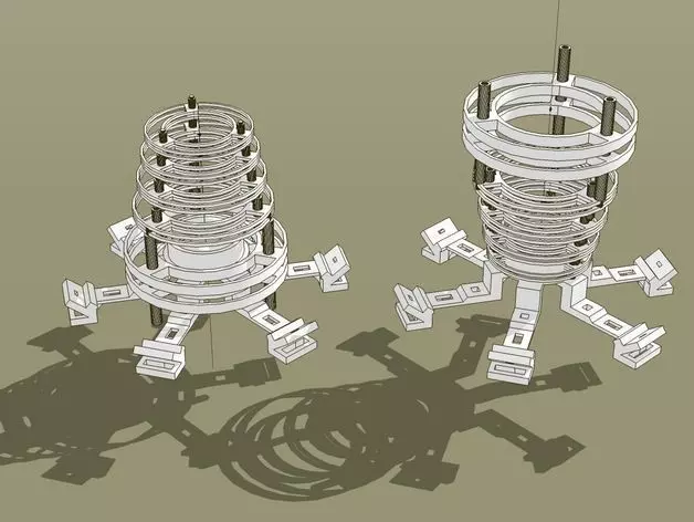 Light cage 10 Free 3D print model