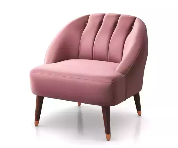 Margot accent armchair by Made 3D model