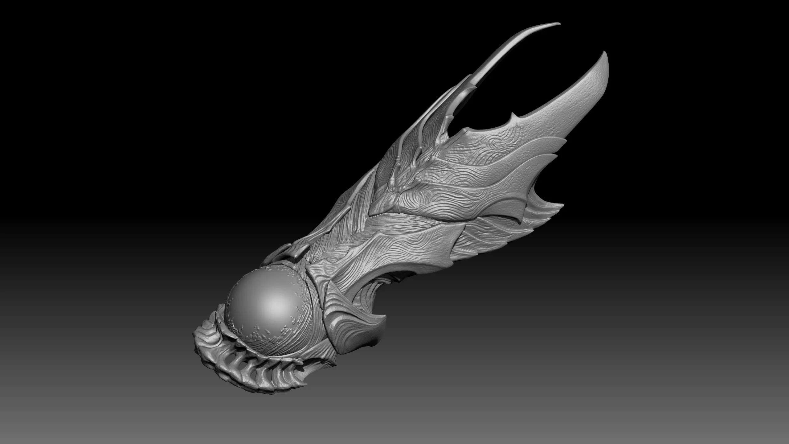 Oni Gauntlet - Onimusha Way of the Sword 3D print model