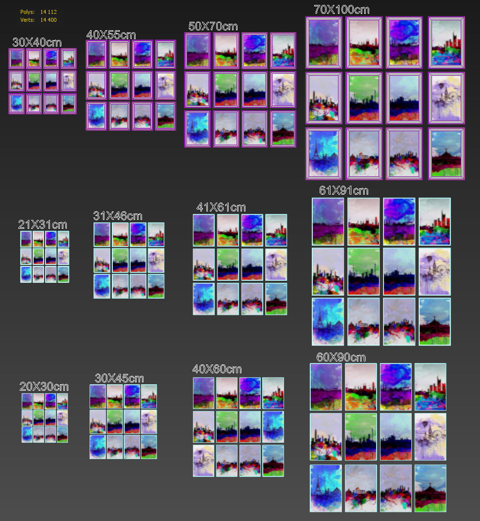 City Print collection set-05 3D model_4