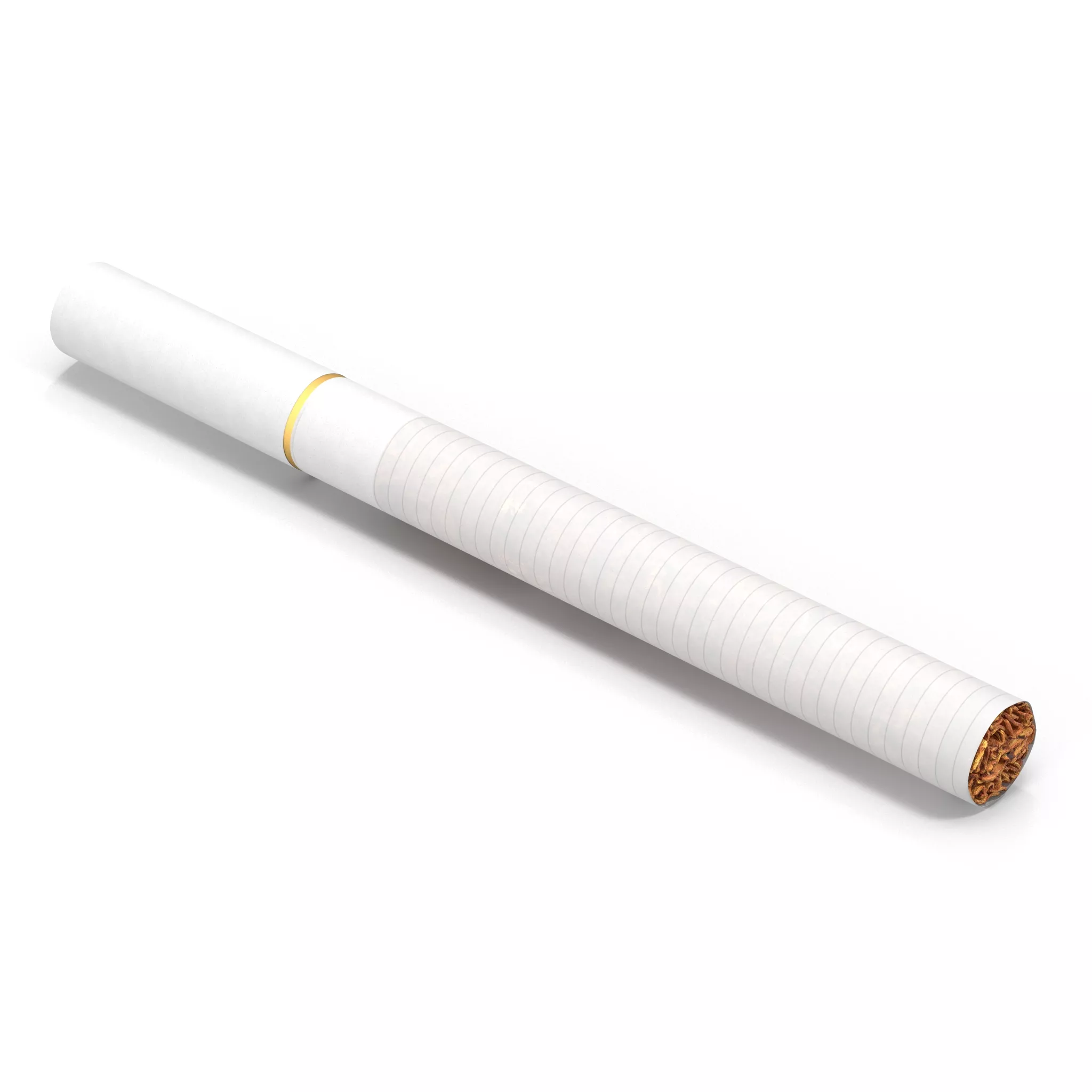 Cigarette Generic White 3D model