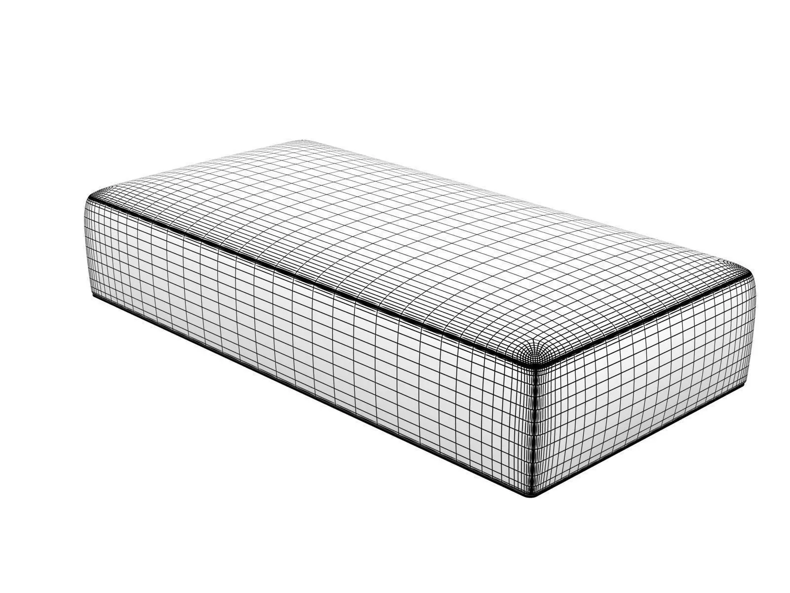 Aurea 1070-1072 d Footstools 3D model_2