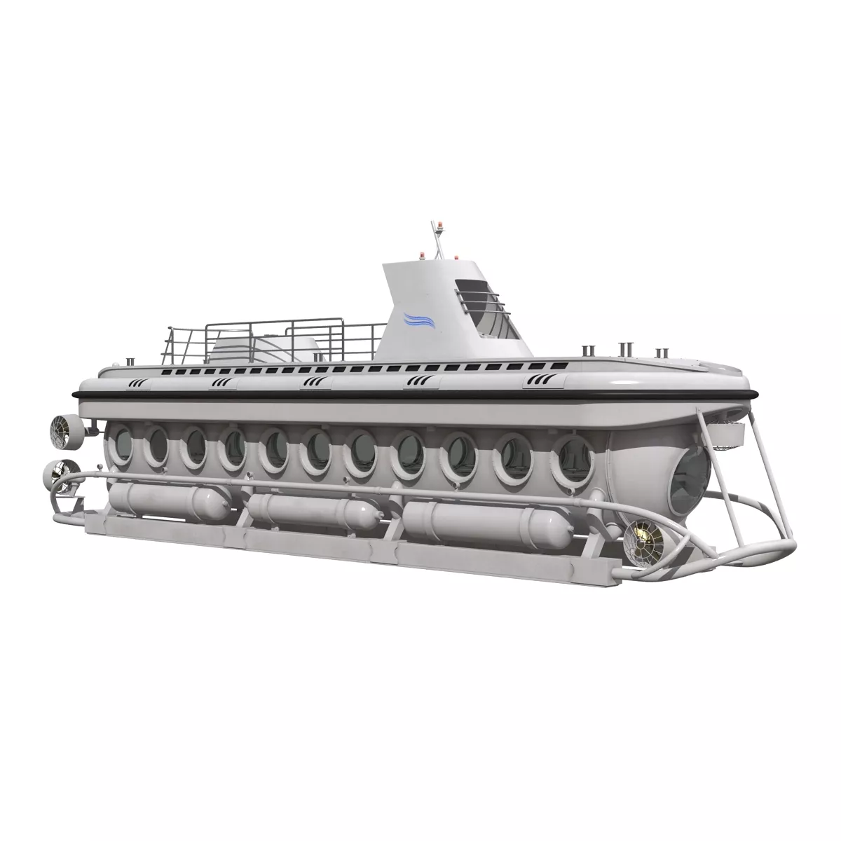 Tourist Submarine Mark V 3D model