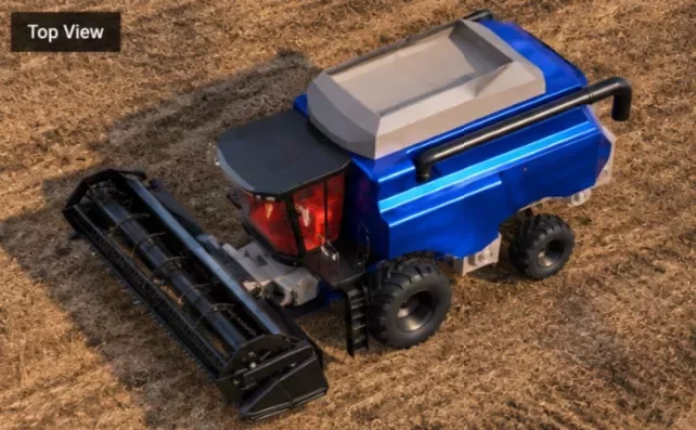 Agricultural Combine Harvester