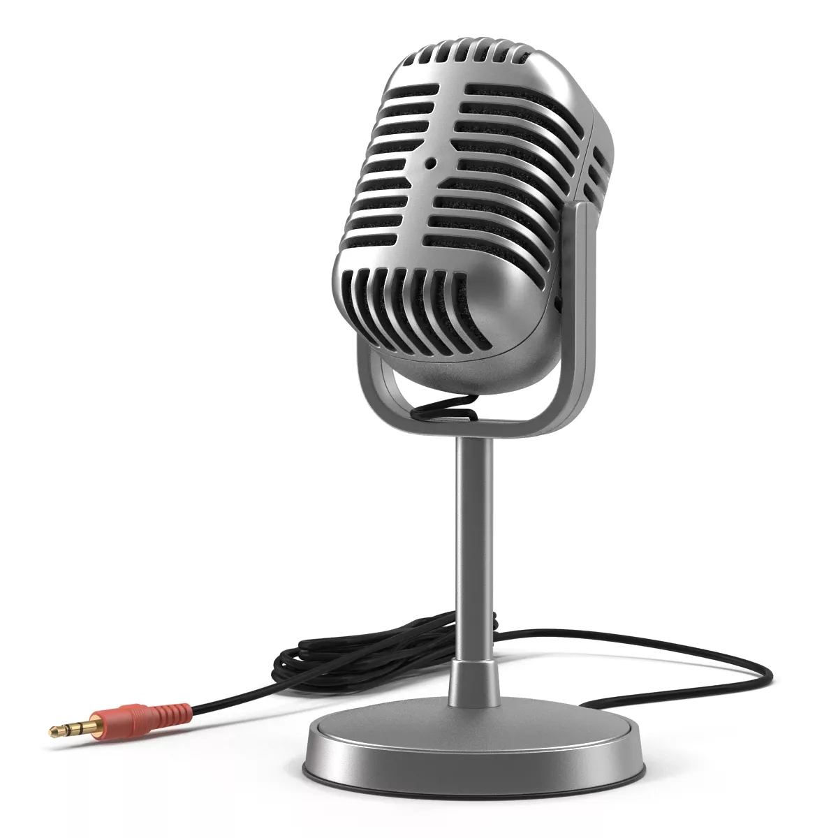 Classic Studio Microphone 3 3D model