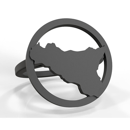 Sicily ring 3D print model