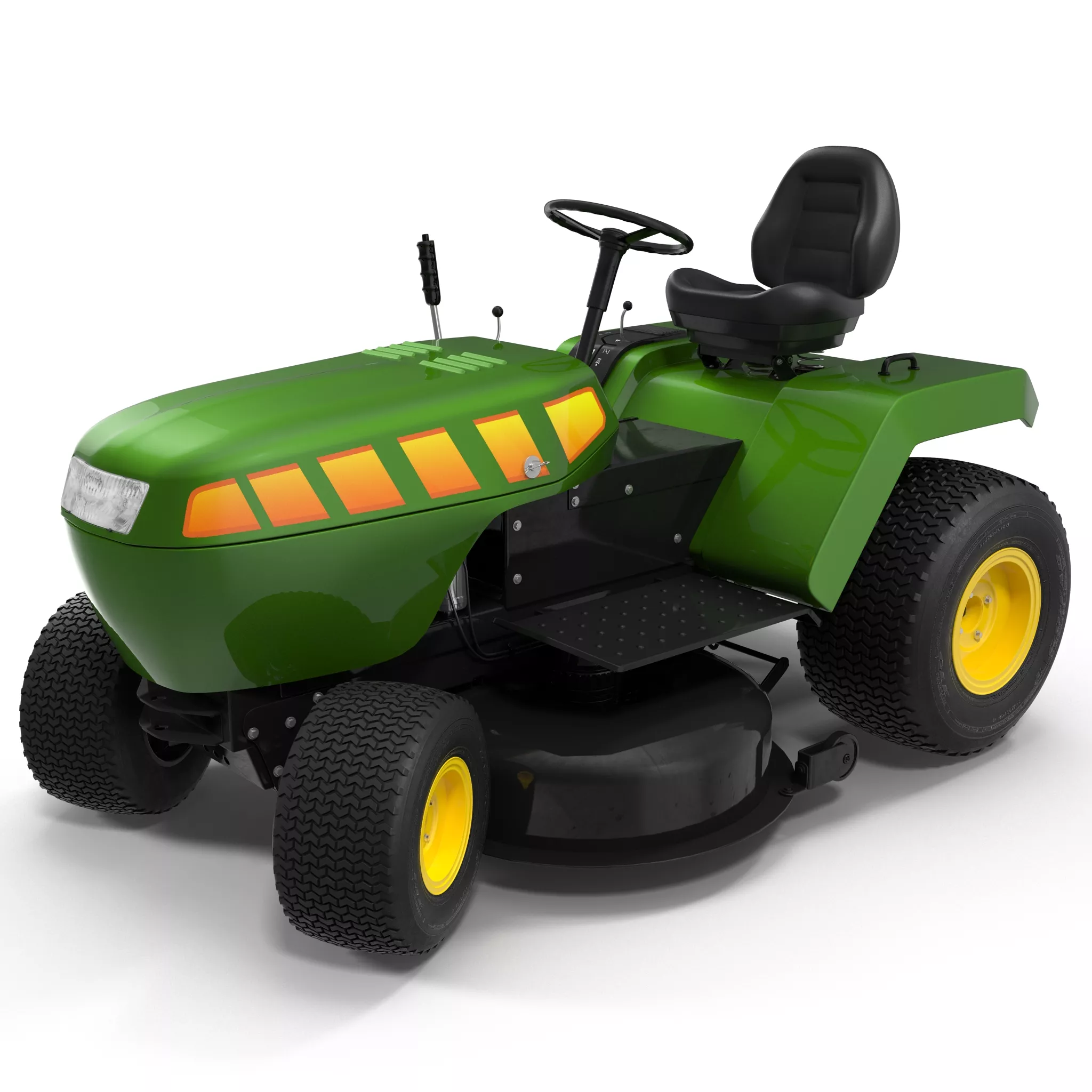 Lawn Tractor 3D model