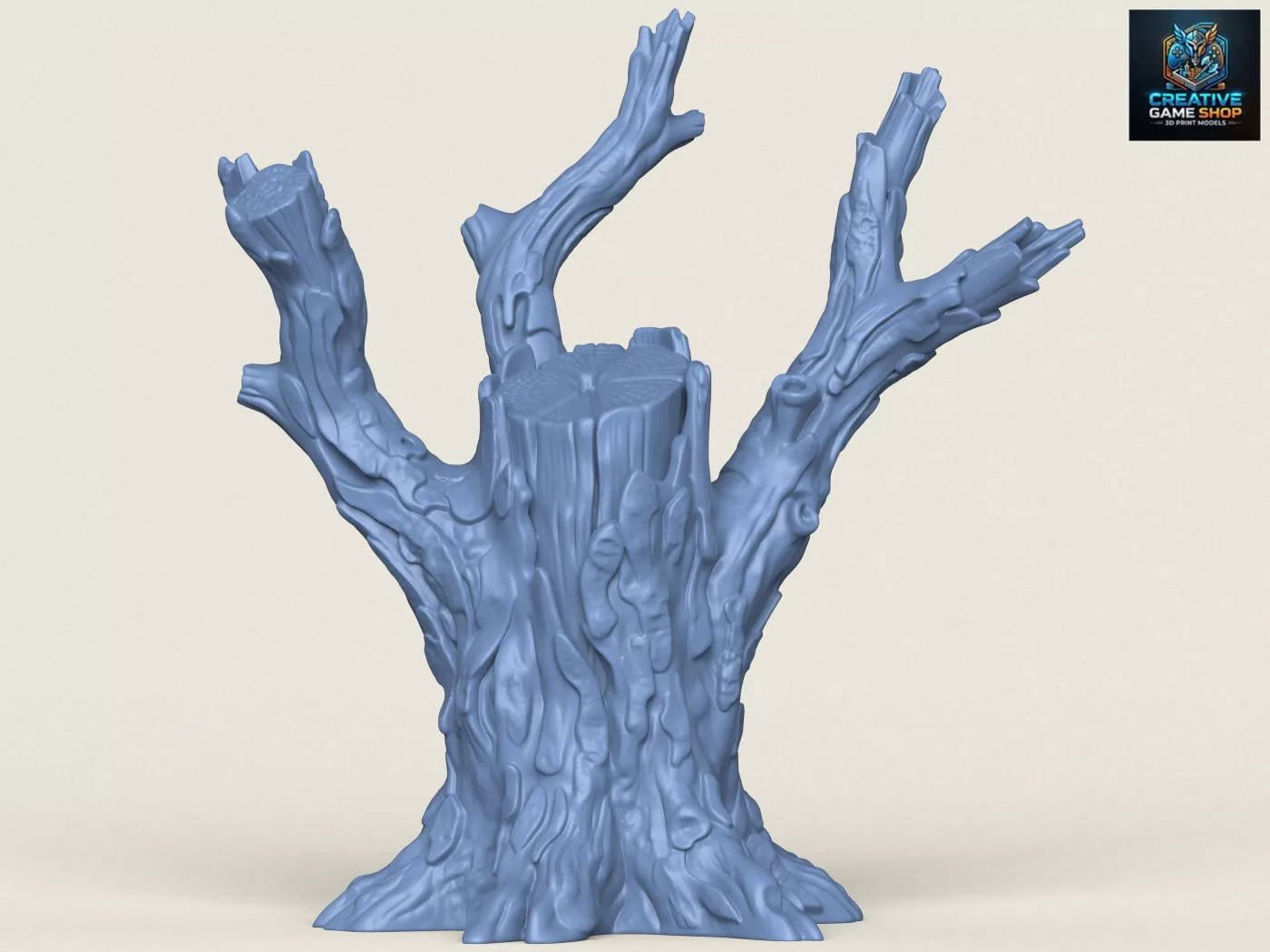 Dead Tree Trunk 05 3D print model