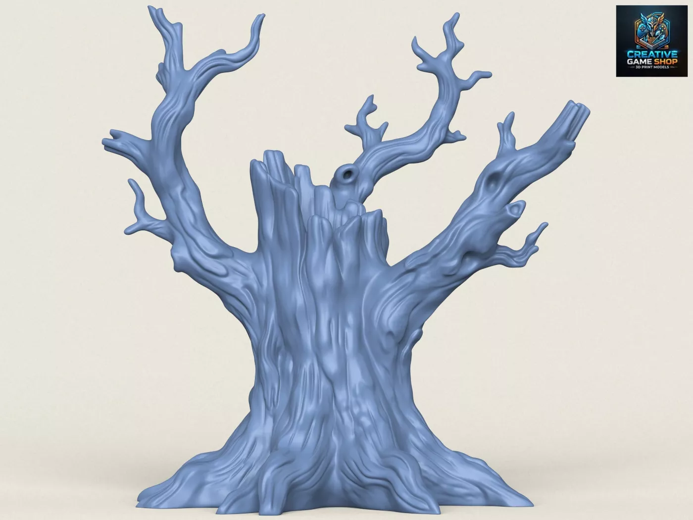 Dead Tree Trunk 06 3D print model