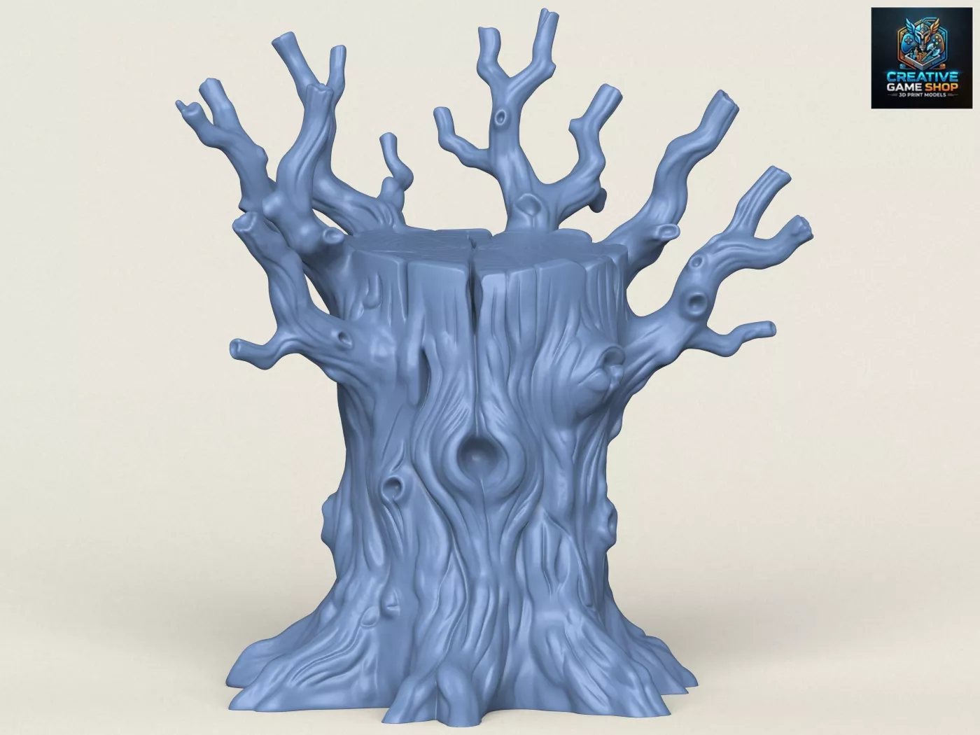 Dead Tree Trunk 09 3D print model