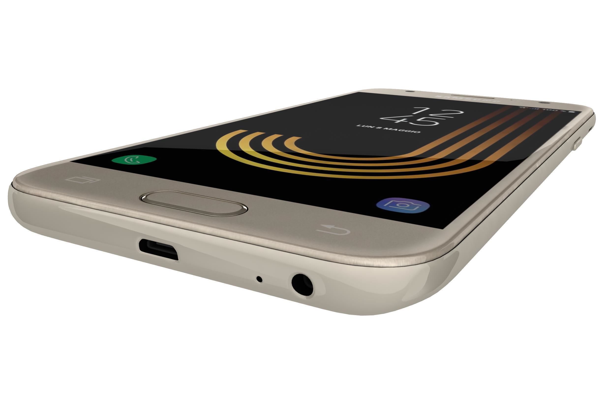 Samsung Galaxy J3 2017 All Colors 3D model_28