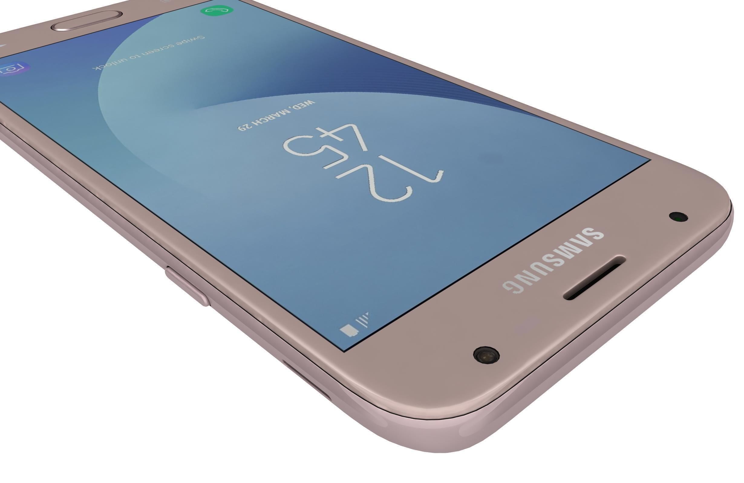 Samsung Galaxy J3 2017 All Colors 3D model_37