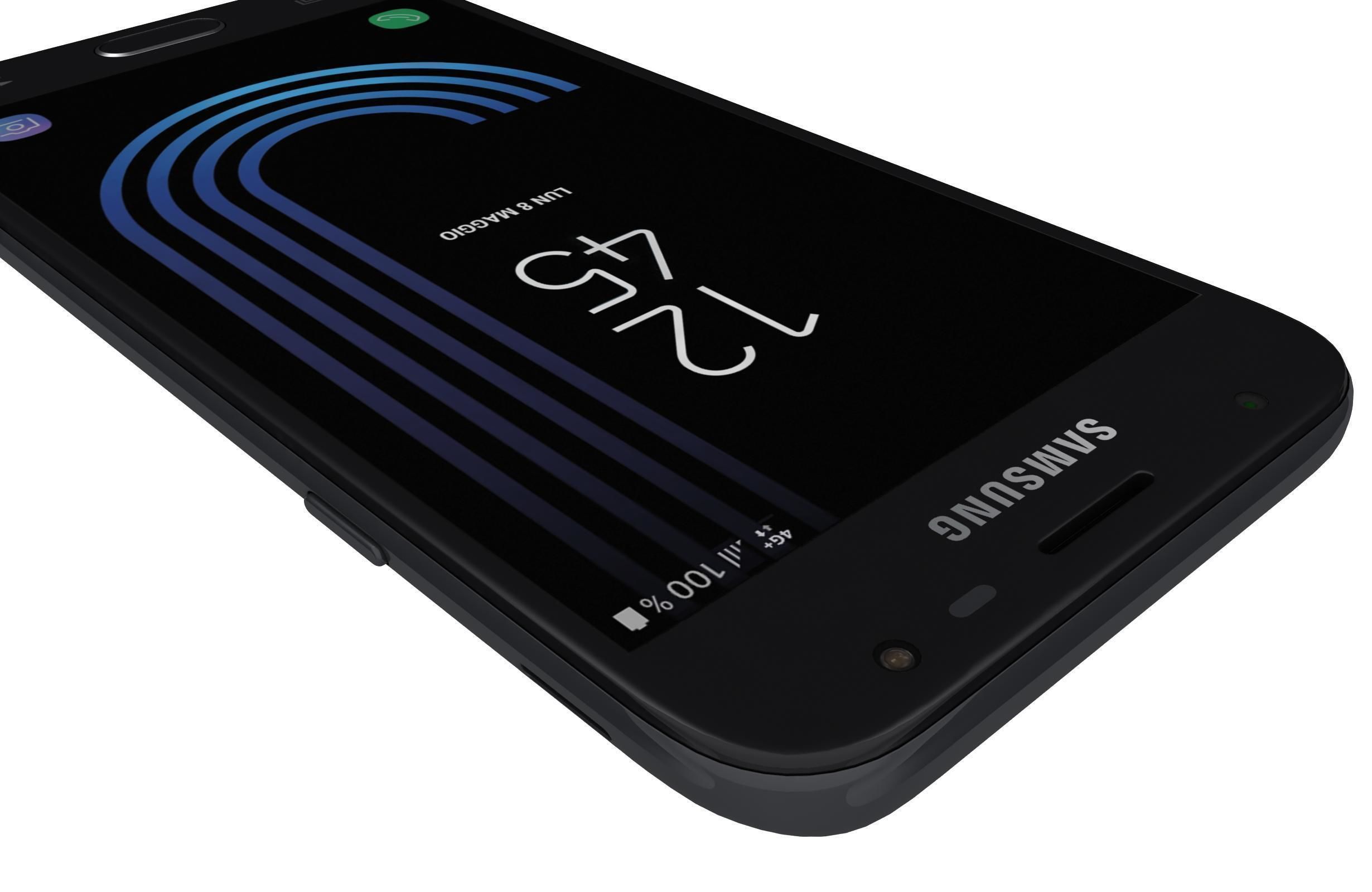 Samsung Galaxy J3 2017 All Colors 3D model_40