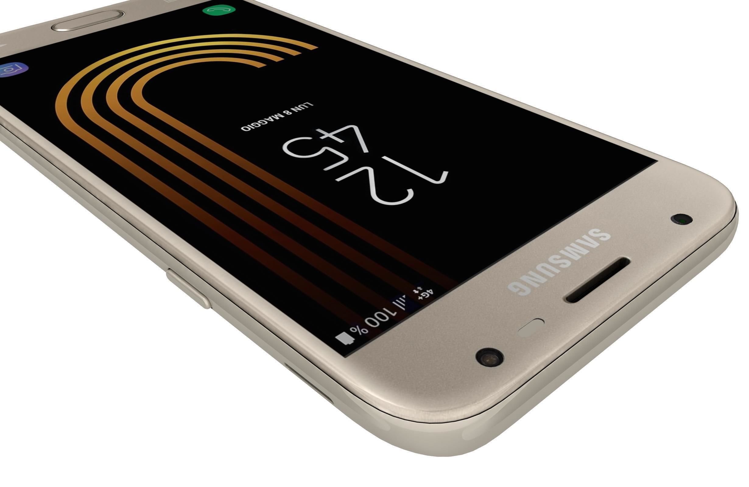 Samsung Galaxy J3 2017 All Colors 3D model_39
