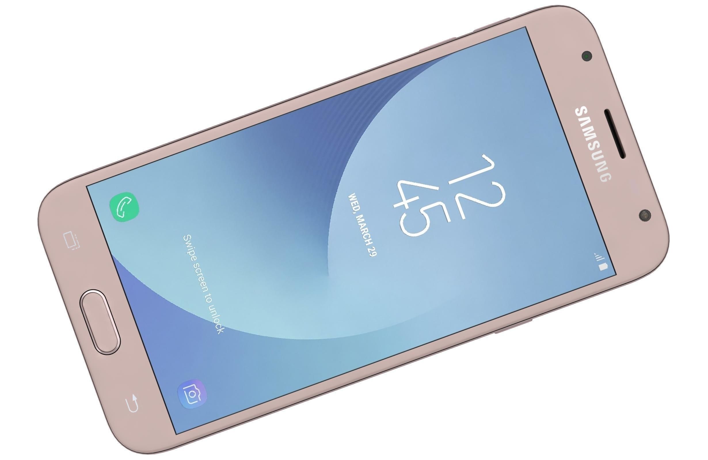 Samsung Galaxy J3 2017 All Colors 3D model_22