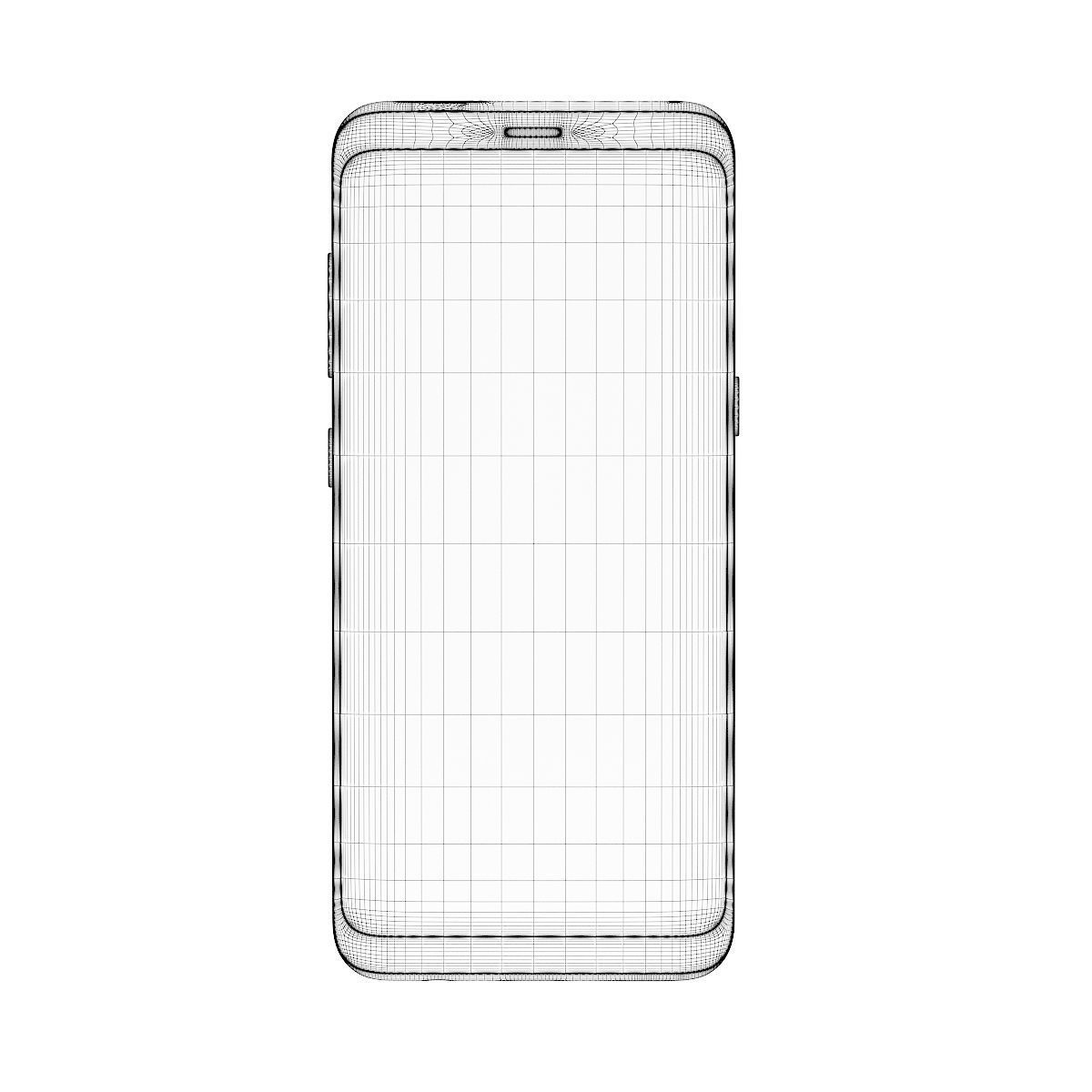 Galaxy S8 Black 3D model_3