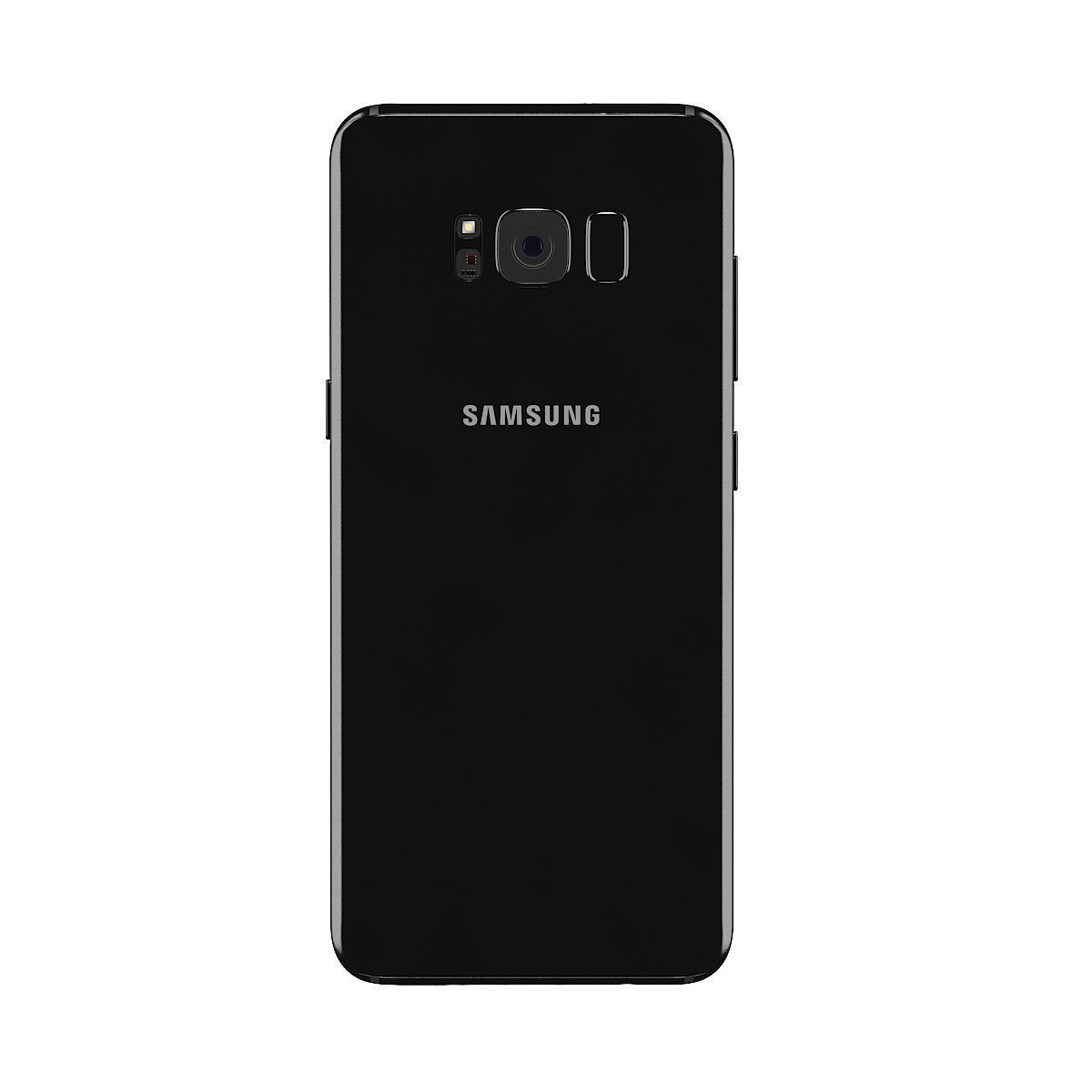 Galaxy S8 Black 3D model_1