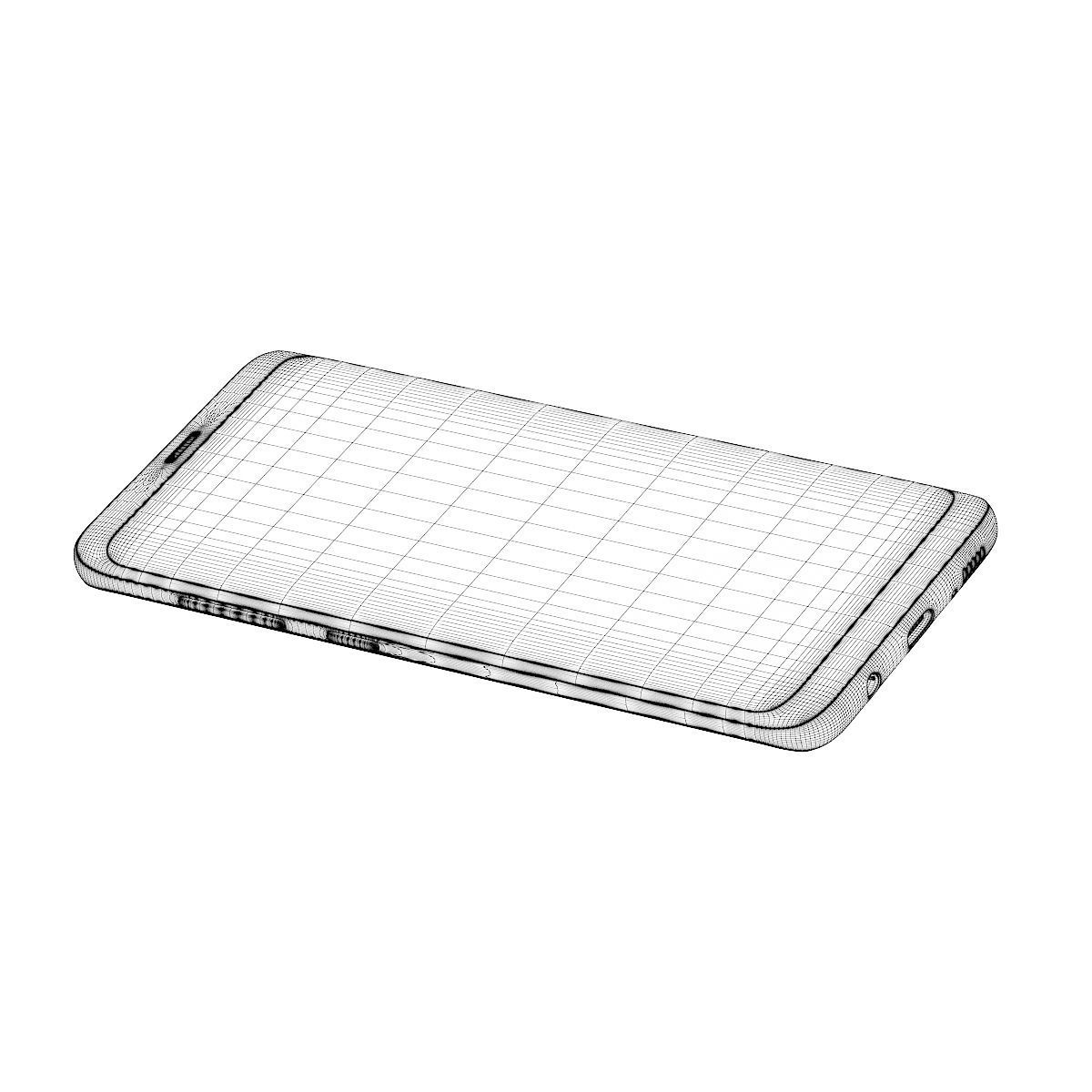 Galaxy S8 Black 3D model_5