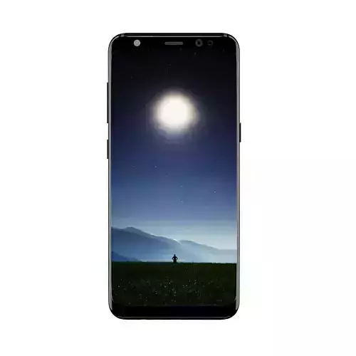Galaxy S8 Black 3D model