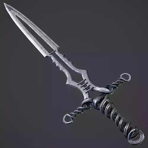 Old Forged Sword PBR