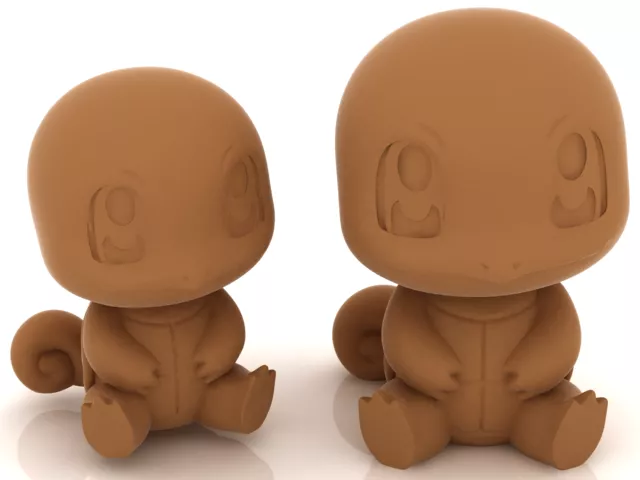 Cute Squirrel 3D Model 3D print model