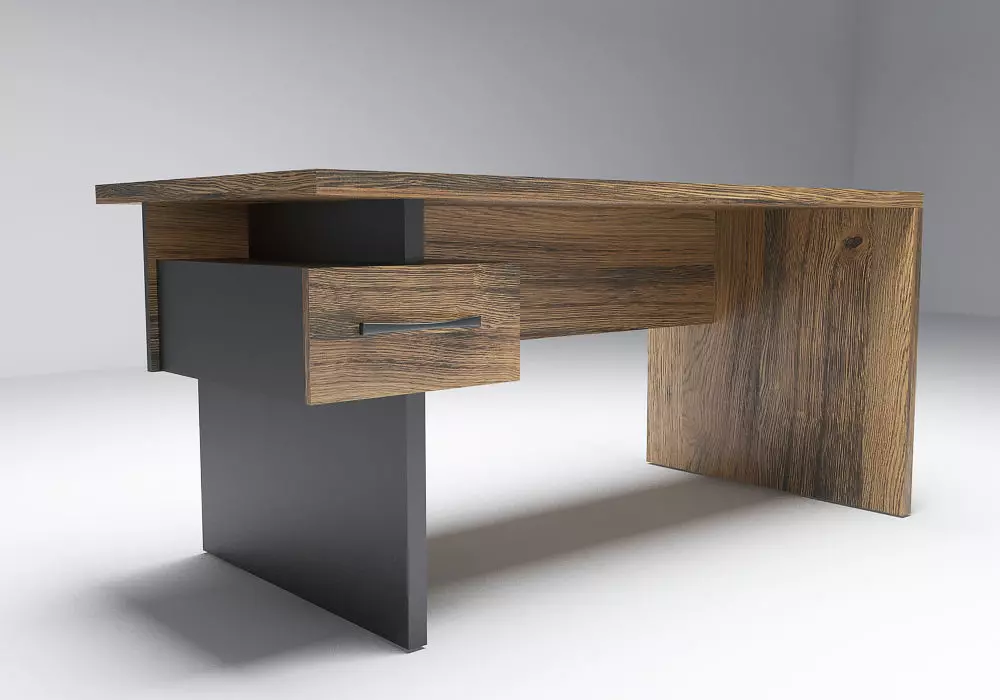 Office table 3D model_0