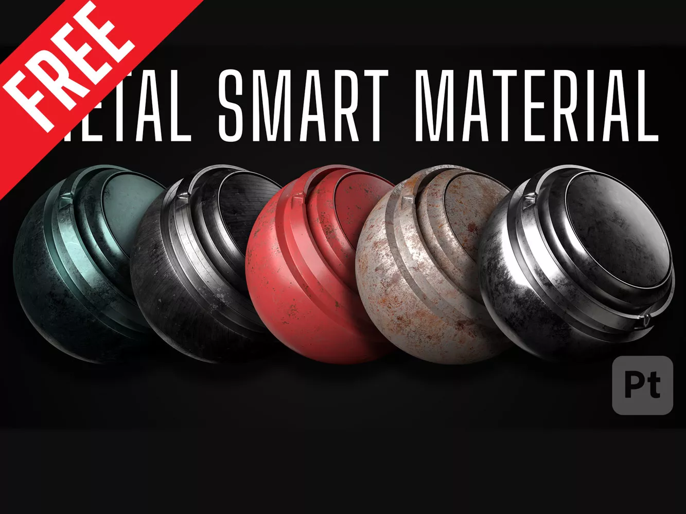 FREE - Metal Smart Material Texture