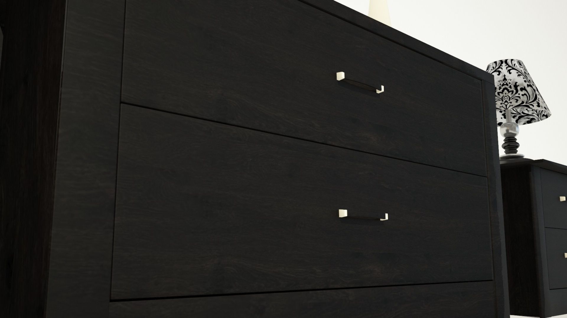 Bedside Table 3D model_5