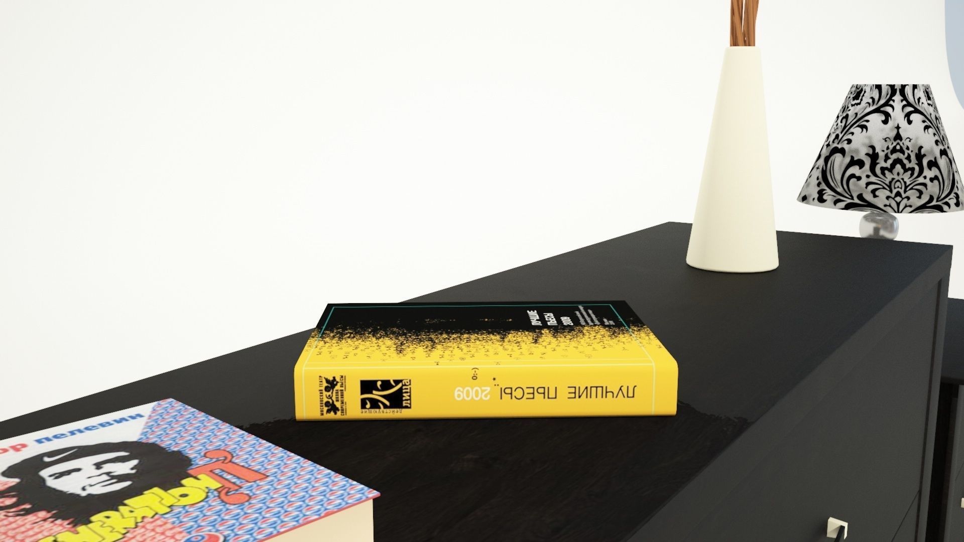 Bedside Table 3D model_4