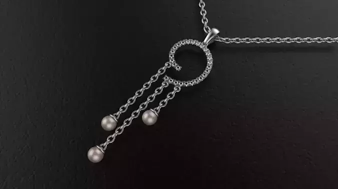 Pearl Pendant Design by RZRady