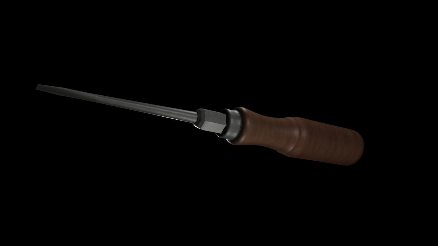 Screwdriver 3D model_1