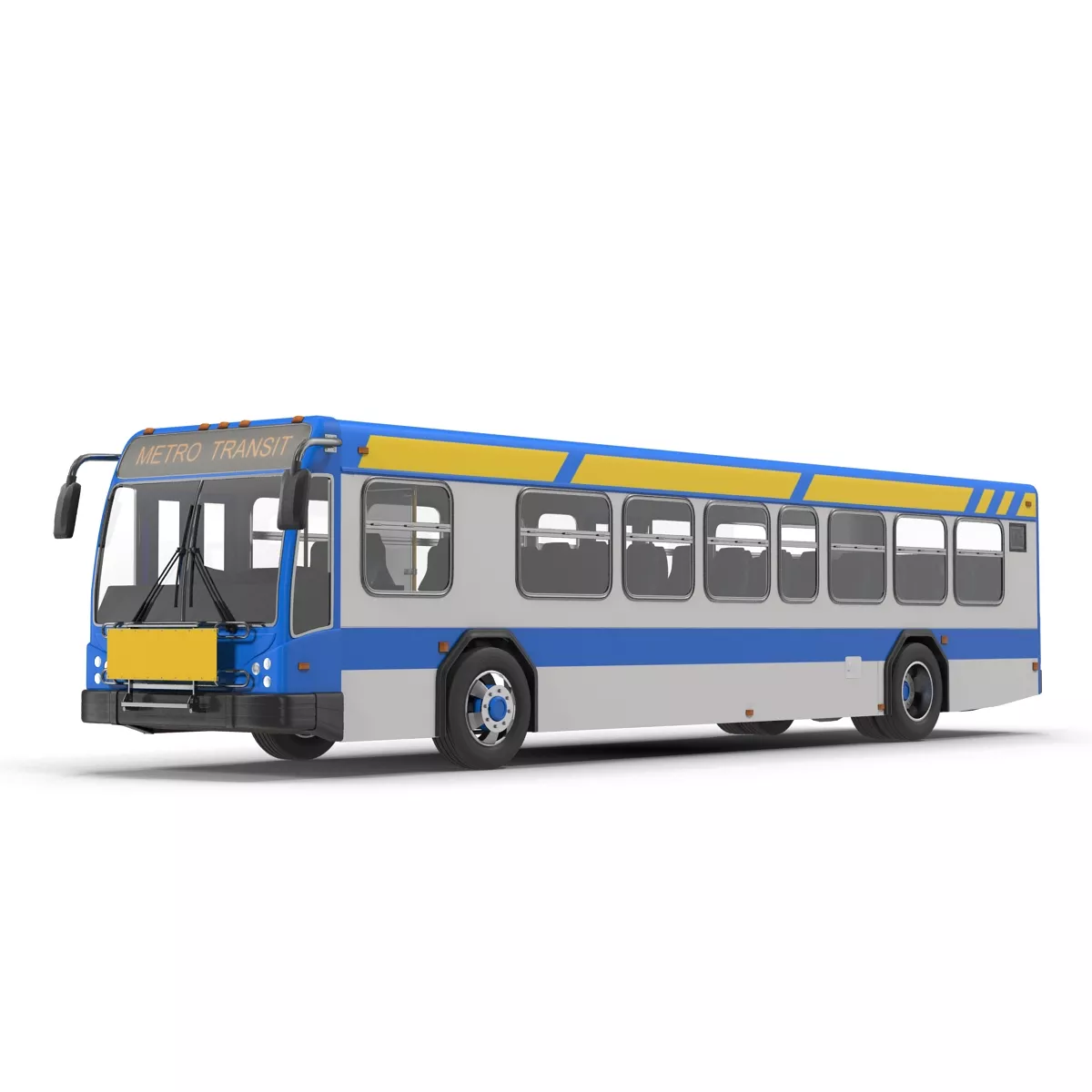 Bus Metro Transit 3D model