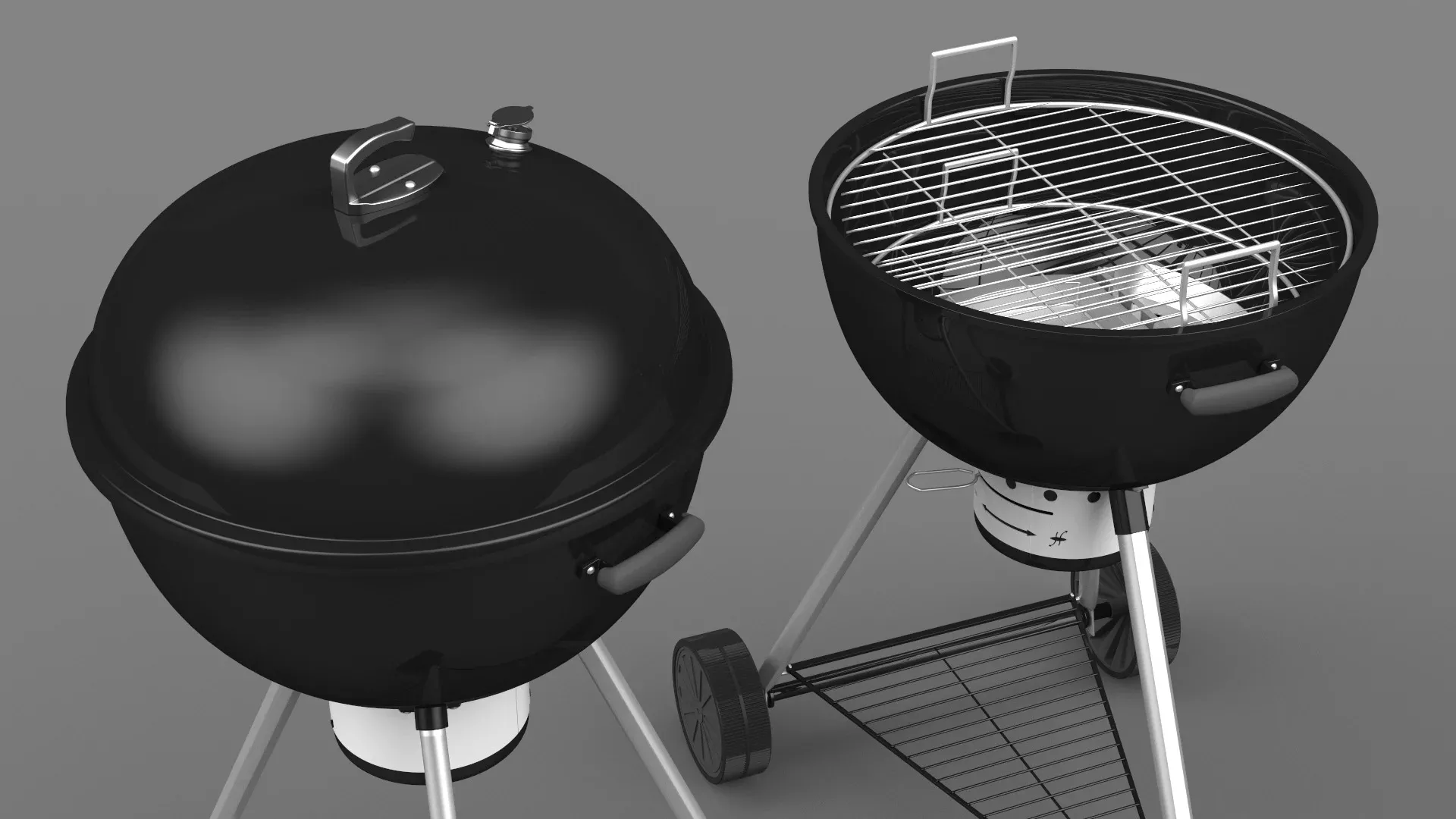 Kettle Grill 3D model