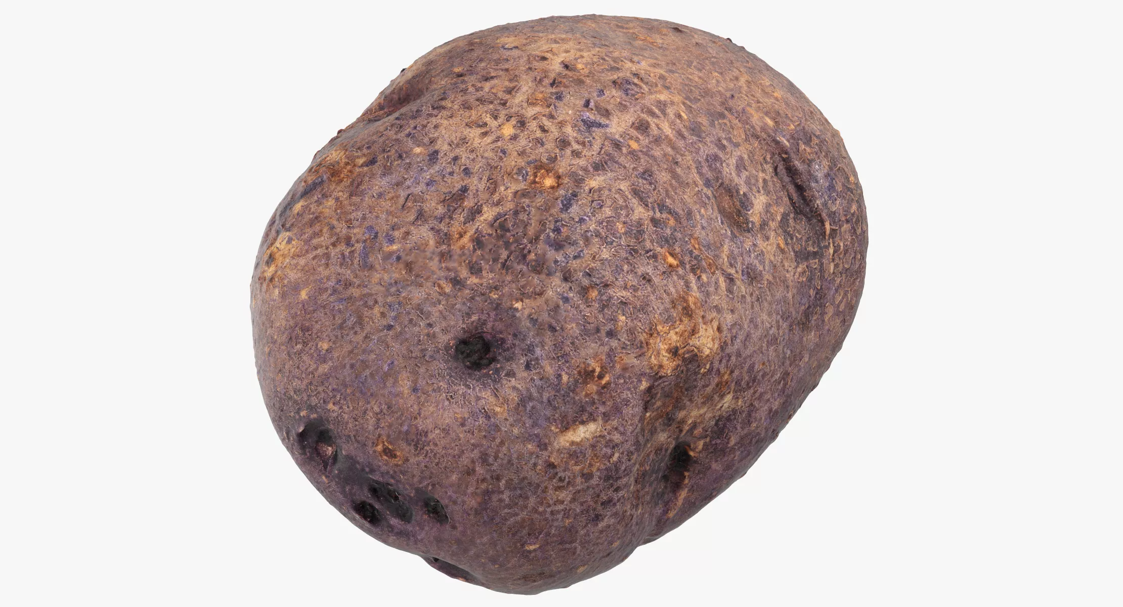 Purple Potato 02 3D model