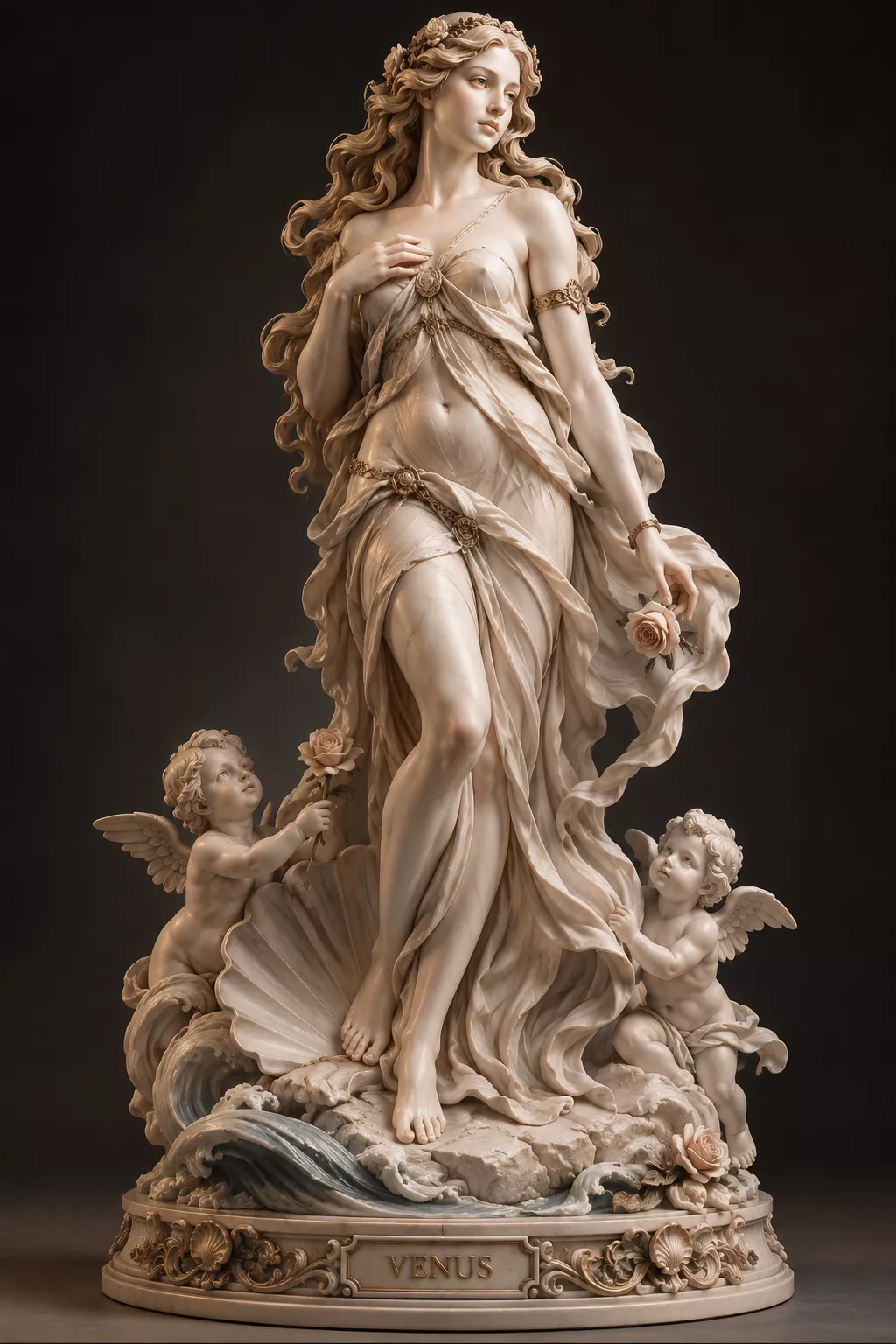 Venus Goddess Statue Greek Mythology 3D Print 3D print model