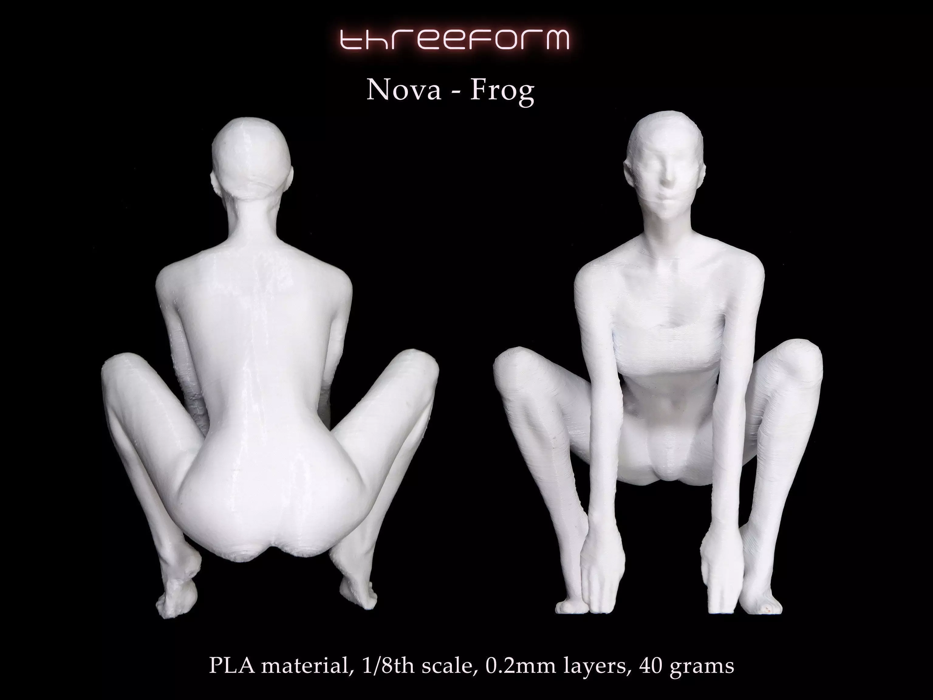 Nova - Frog pose 3D print model_0