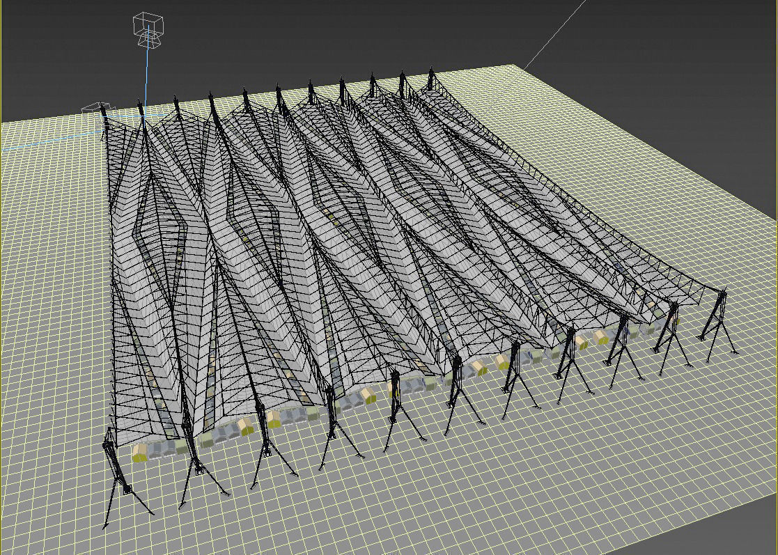 market stadium 3D model_3