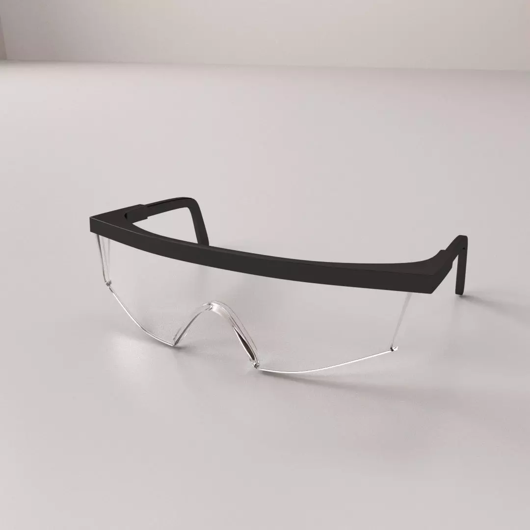 Safety Glass 3D model_0