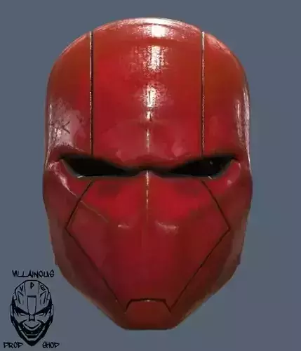 Red Hood Helmet Batman 3D print model