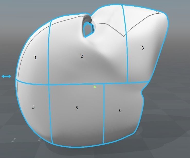 Red Hood Helmet Batman 3D print model_3