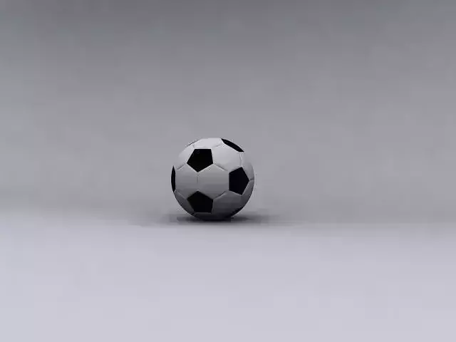 football soccer ball 3D model