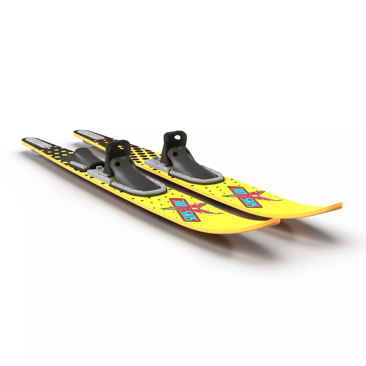 Waterskis HO 3D model