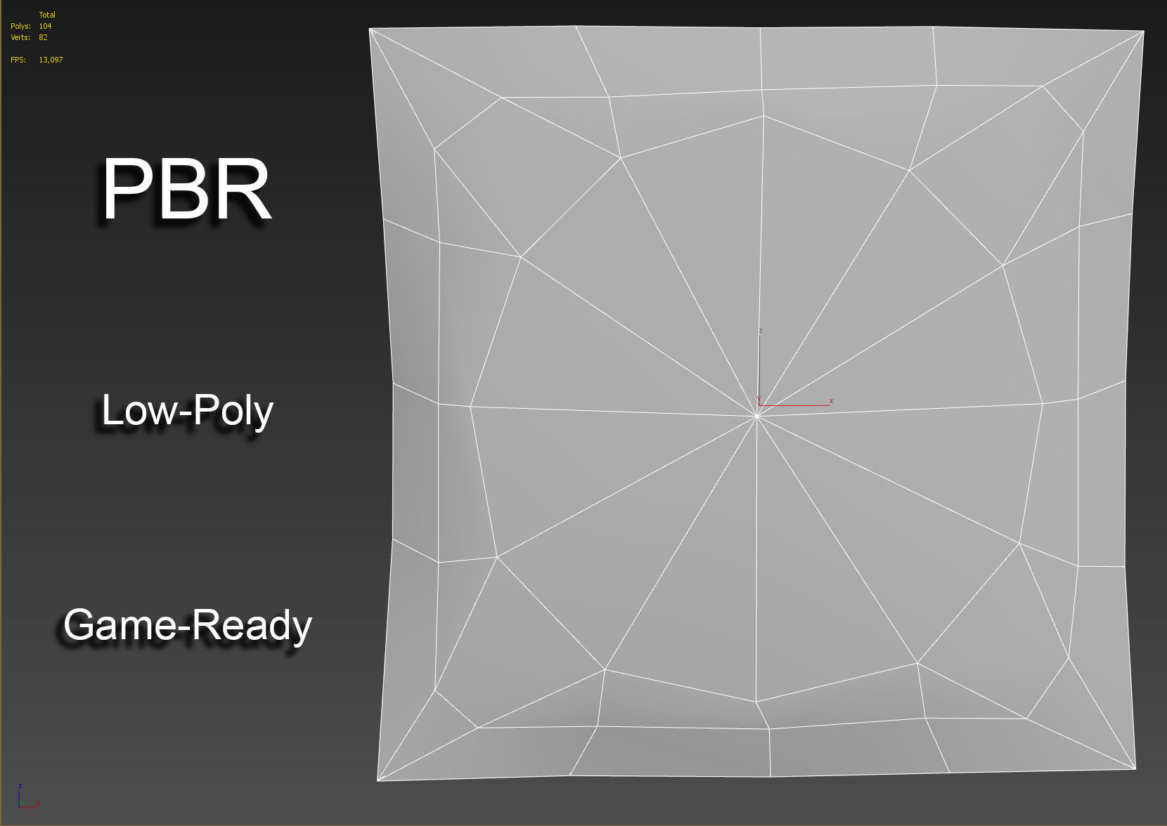 Condom PBR Game-Ready silver Low-poly 3D model_2
