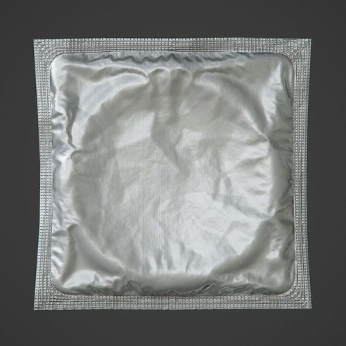 Condom PBR Game-Ready silver Low-poly 3D model