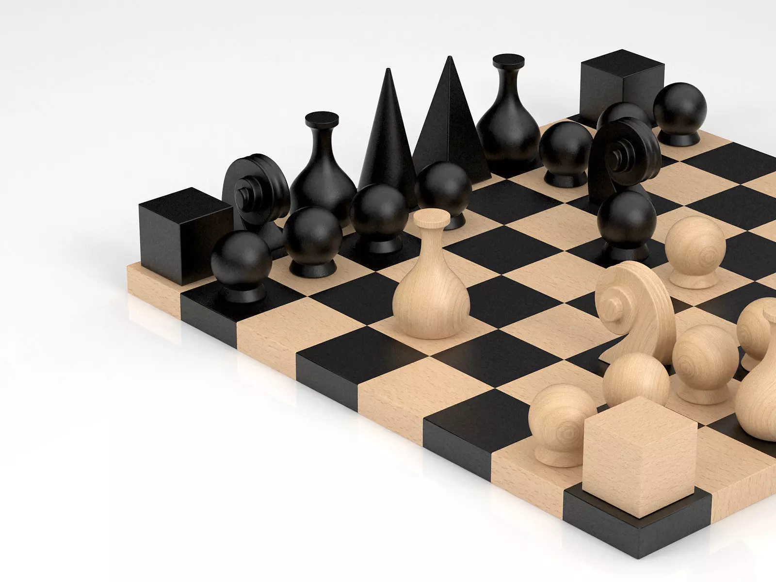 Man-Ray Chess 3D model_1