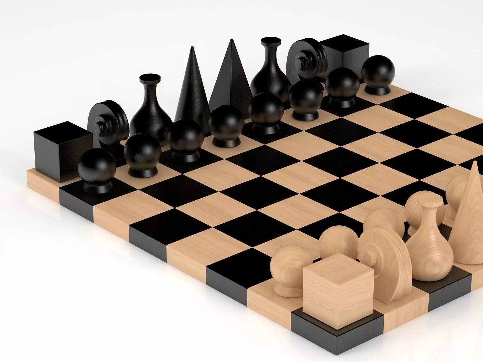 Man-Ray Chess 3D model_6