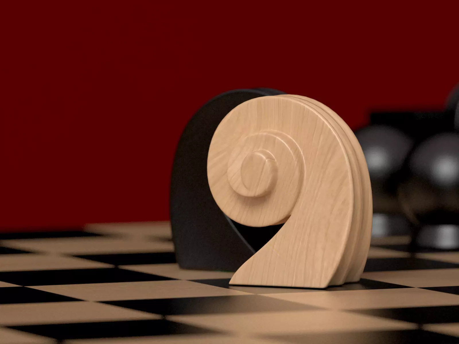 Man-Ray Chess 3D model_3