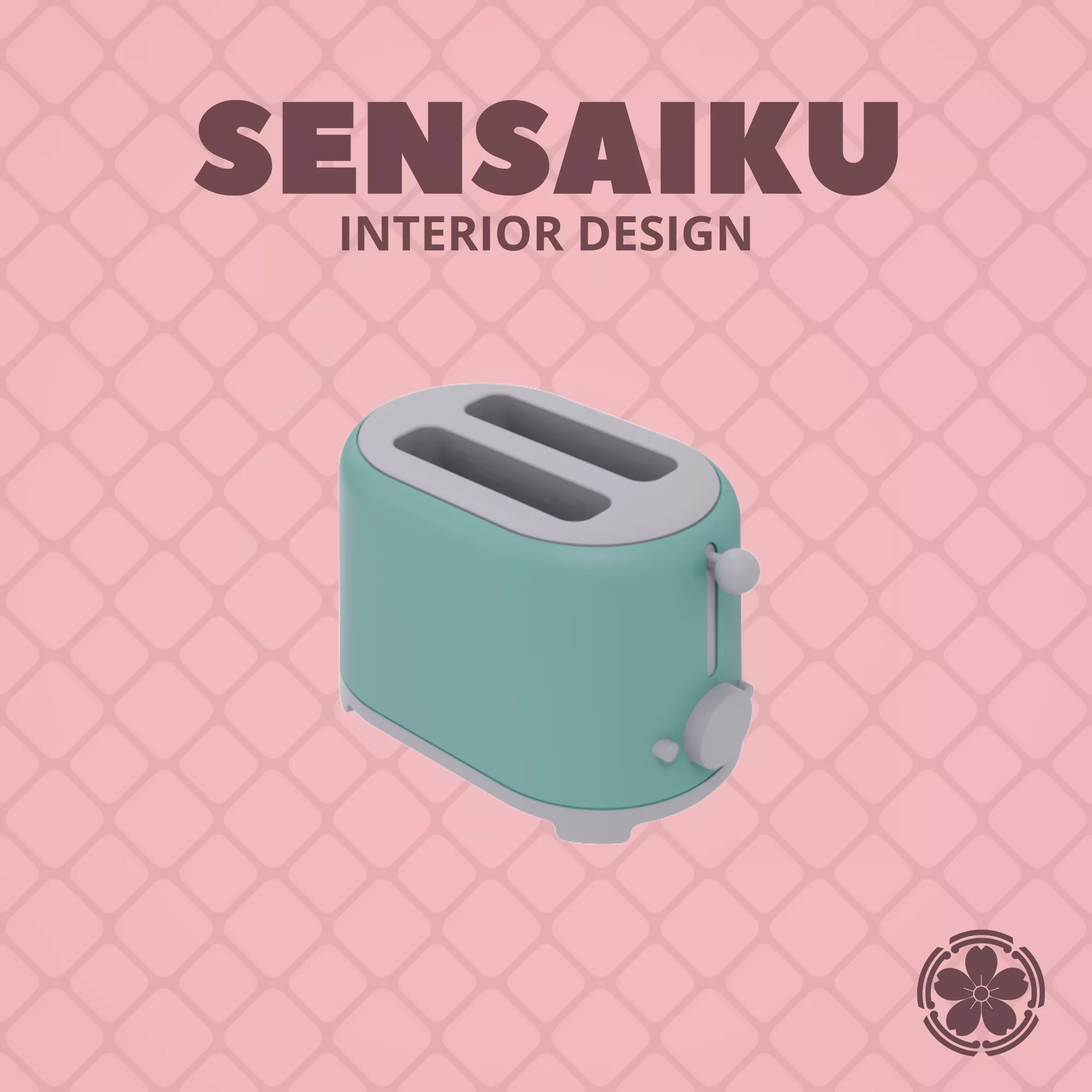 01 Toaster V1 Retro Futuristic Miniature Toaster Cyberpunk 3D print model
