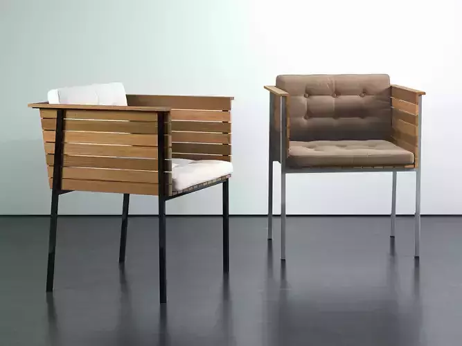 Haringe Armchair 3D model
